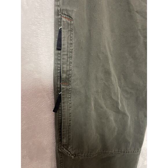 Mountain Dew Cargo Pants Mens 34x32 Khakis Y2K Pocket Baggy Vintage Flaws - Picture 2 of 15